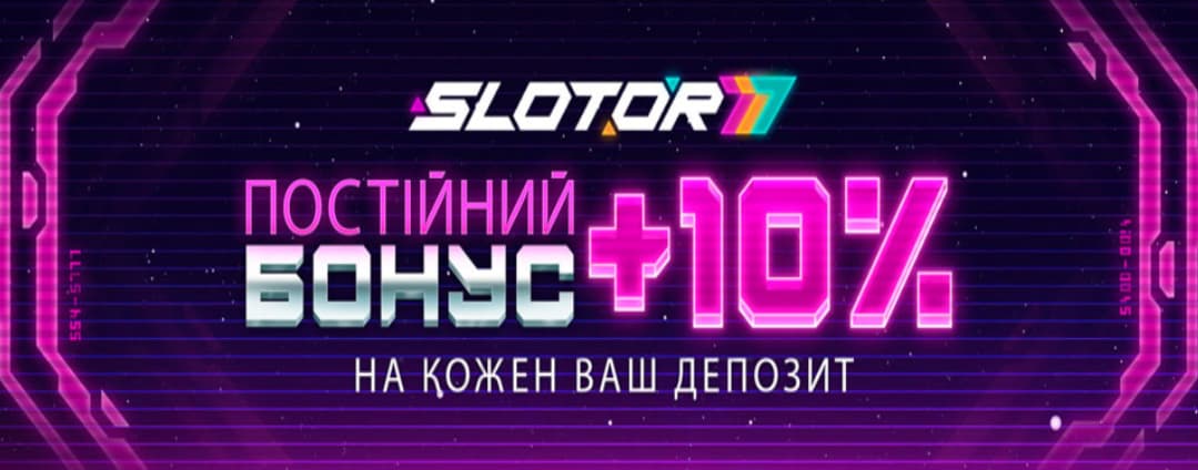 Баннер с live-казино и настольными играми в Slotor 777.